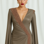 Beige Dress