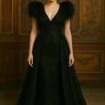 Black Party Dress(Sleeveless)