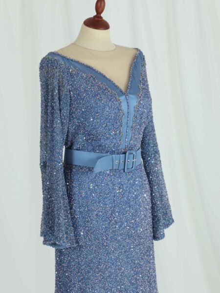 faded blue