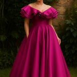 Magenta Party Dress
